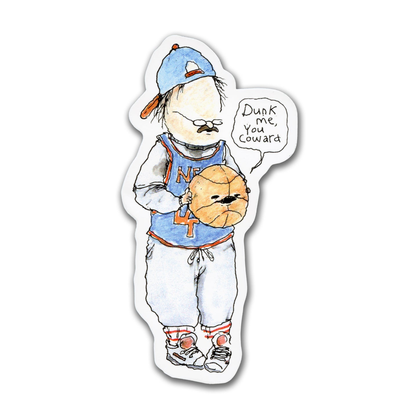 Dunk me, you coward