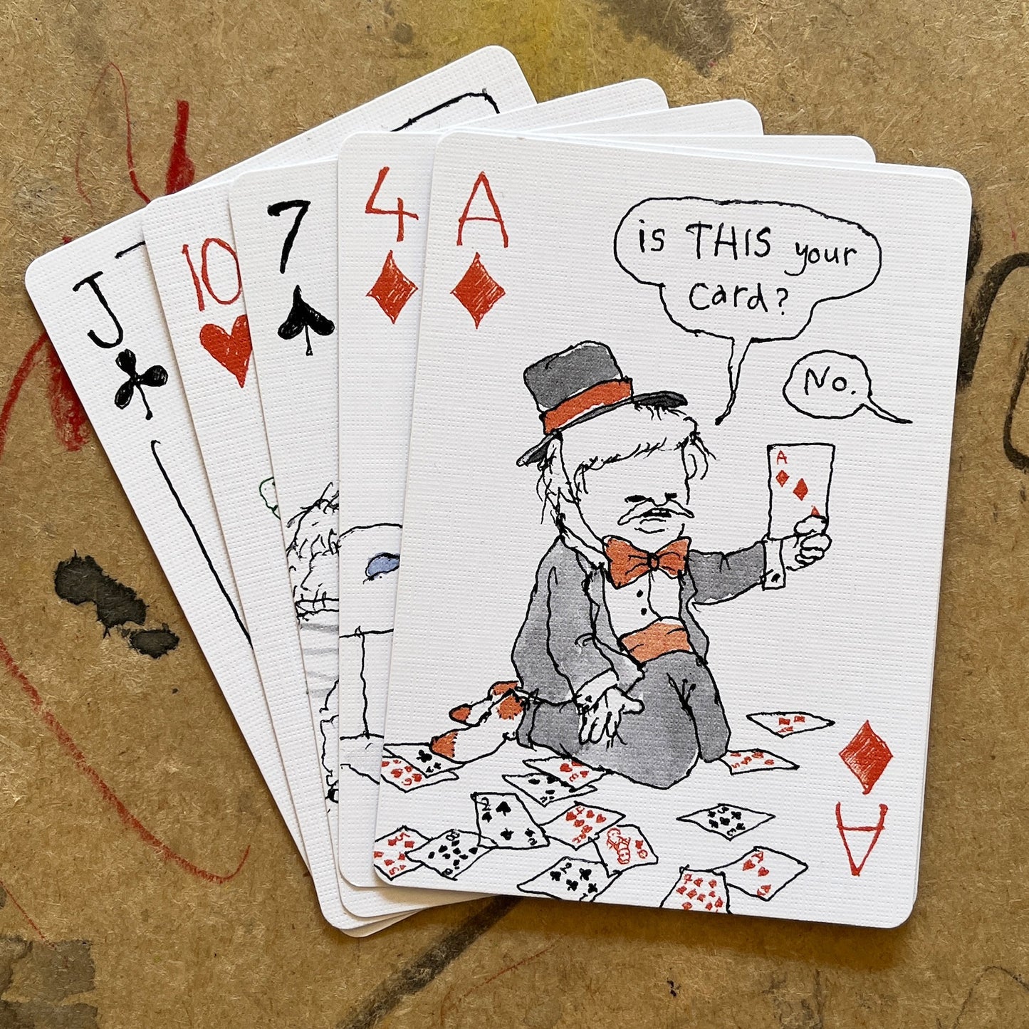Pants Playing Cards