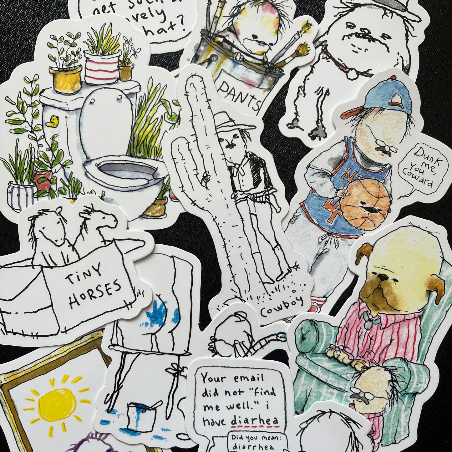 Complete 2024 Pants Sticker Collection