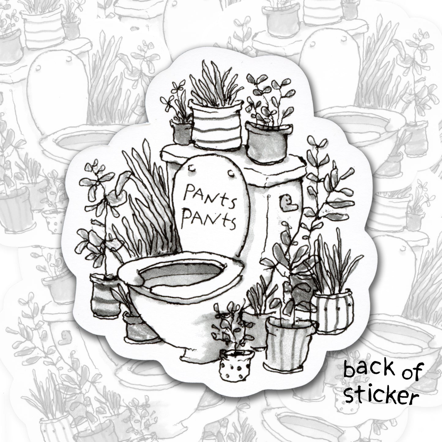 Indoor Toilet Sticker
