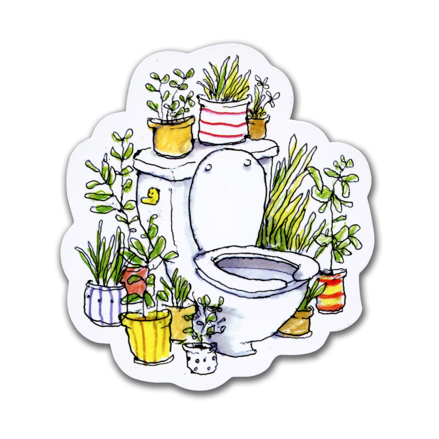 Indoor Toilet Sticker