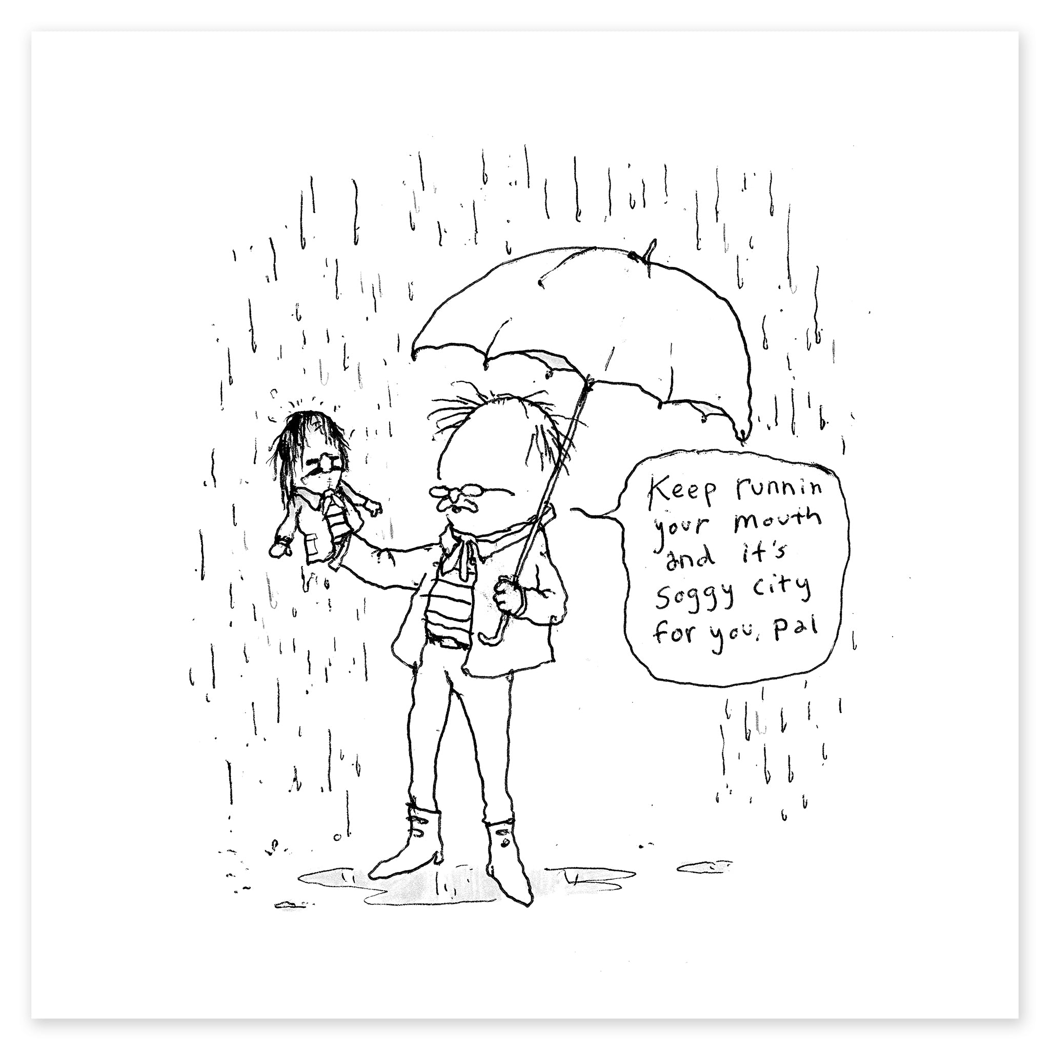 A Soggy City: A Look Back at New York City's Weather Yesterday