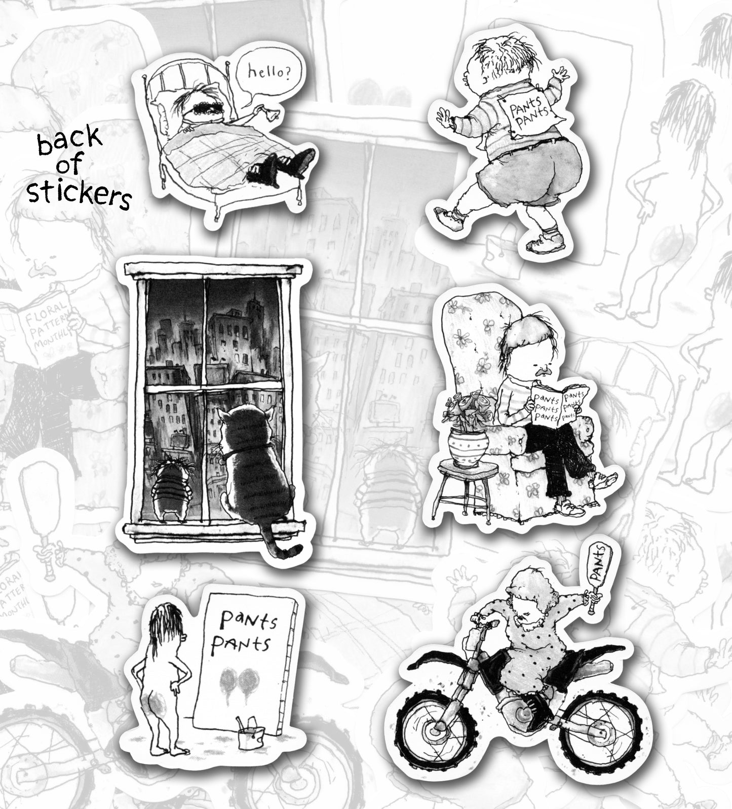 Pants Limited Edition Sticker Pack:  Vol. 4