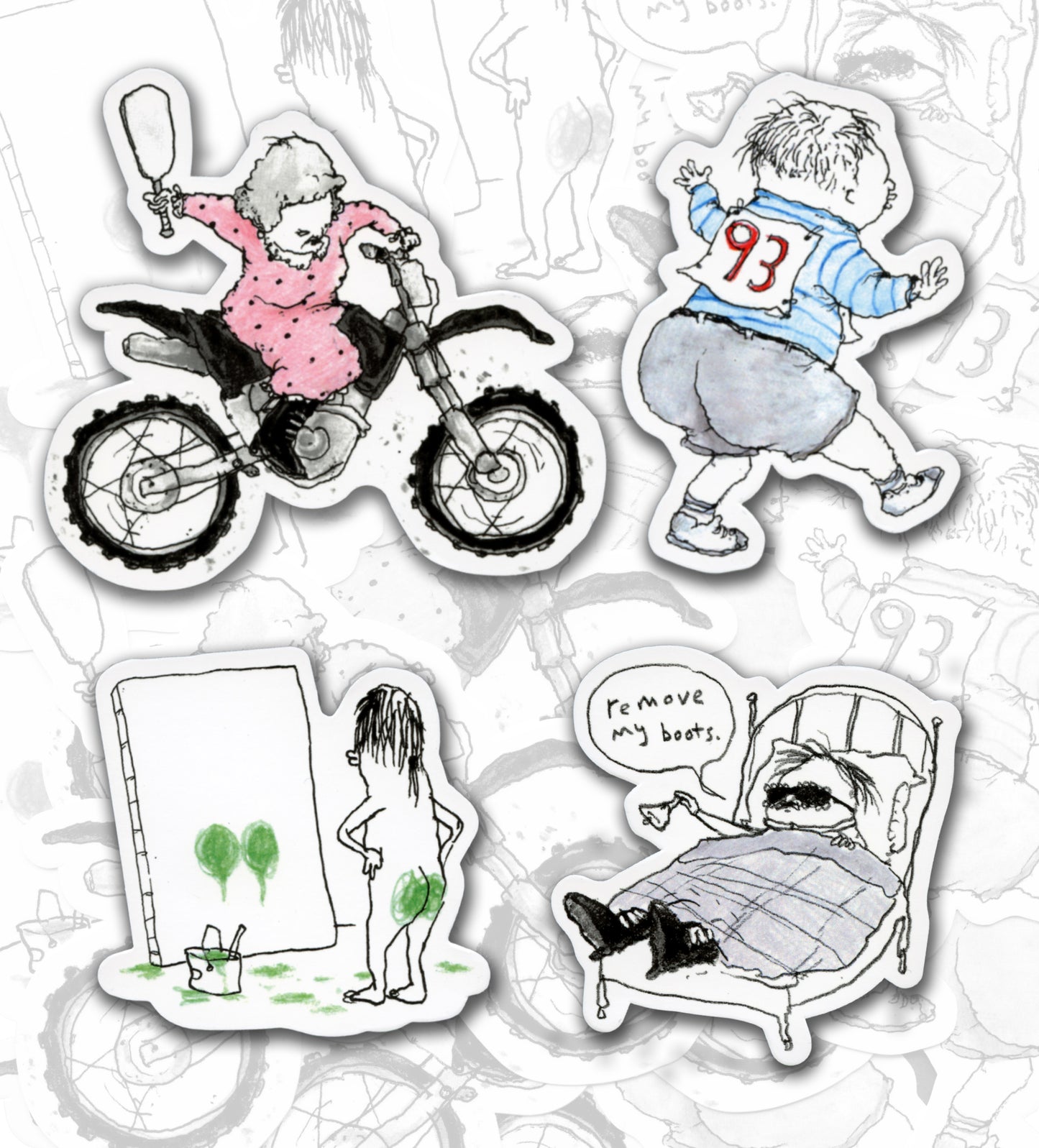 Pants Limited Edition Sticker Pack:  Vol. 4