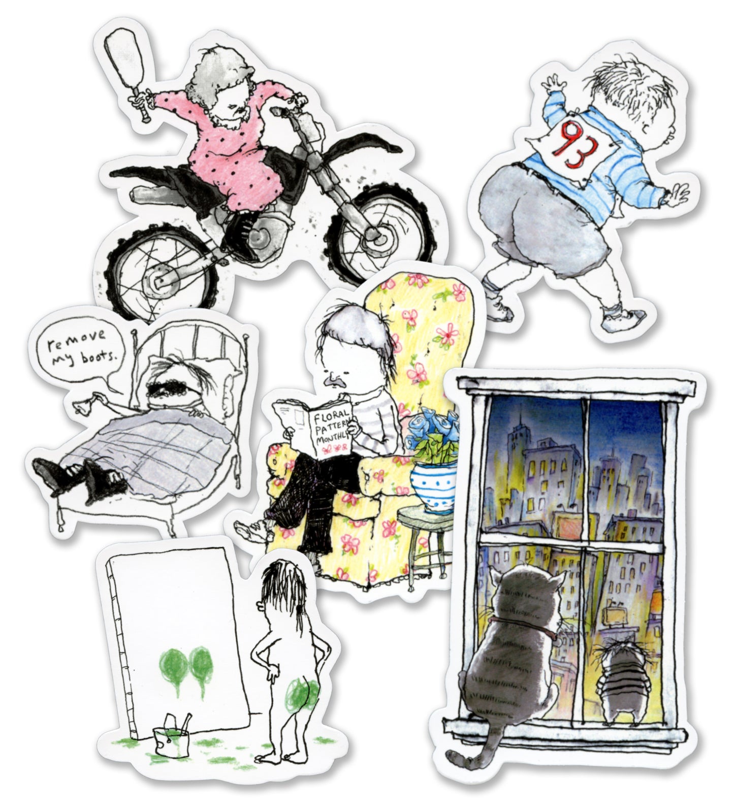 Pants Limited Edition Sticker Pack:  Vol. 4