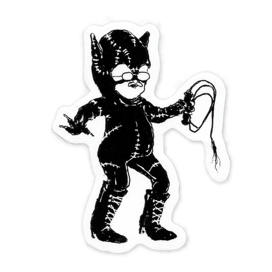 Cat Suit Sticker