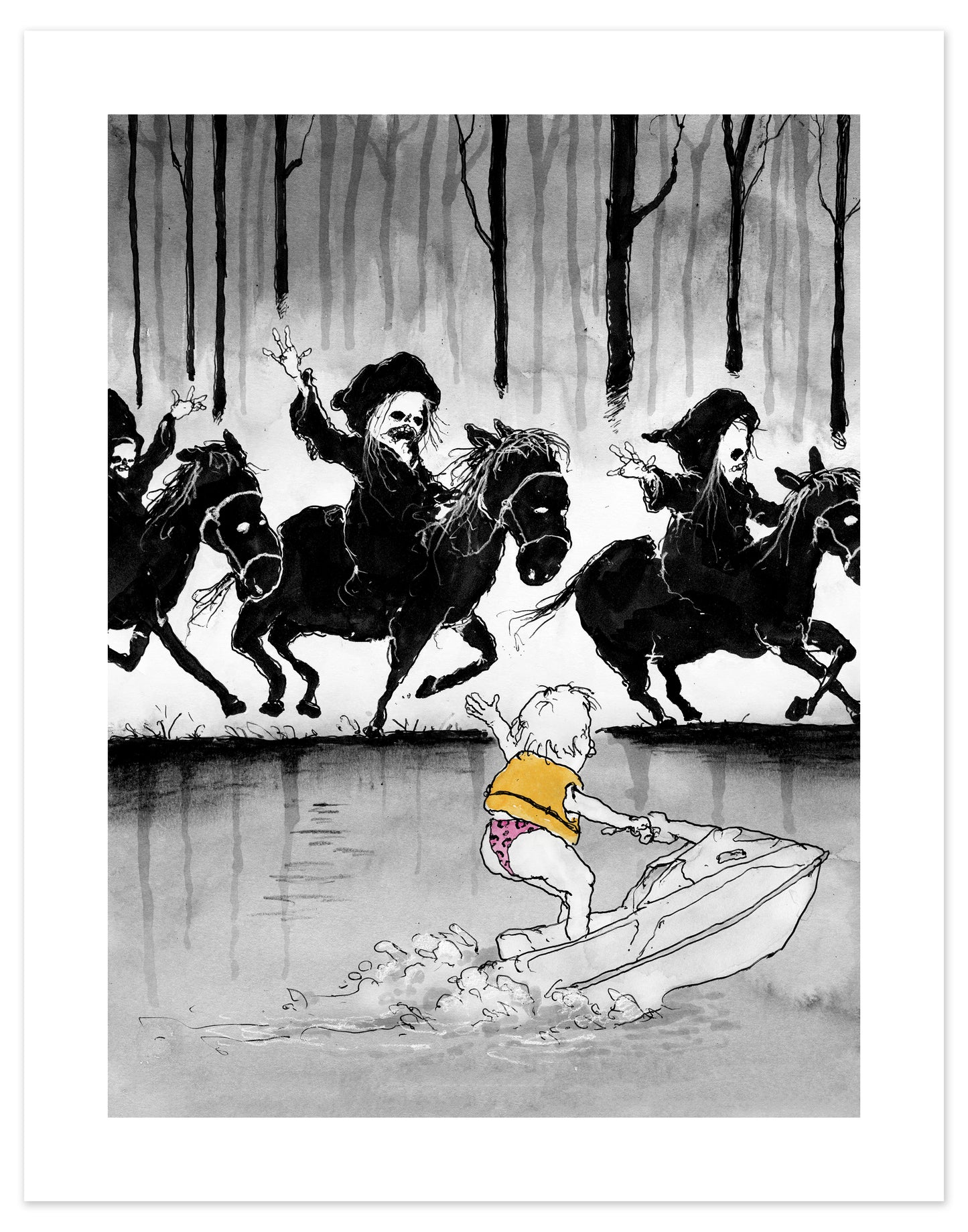 Ghosts and a Jet Ski