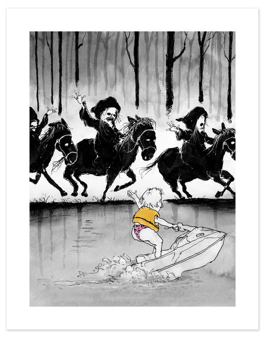 Ghosts and a Jet Ski