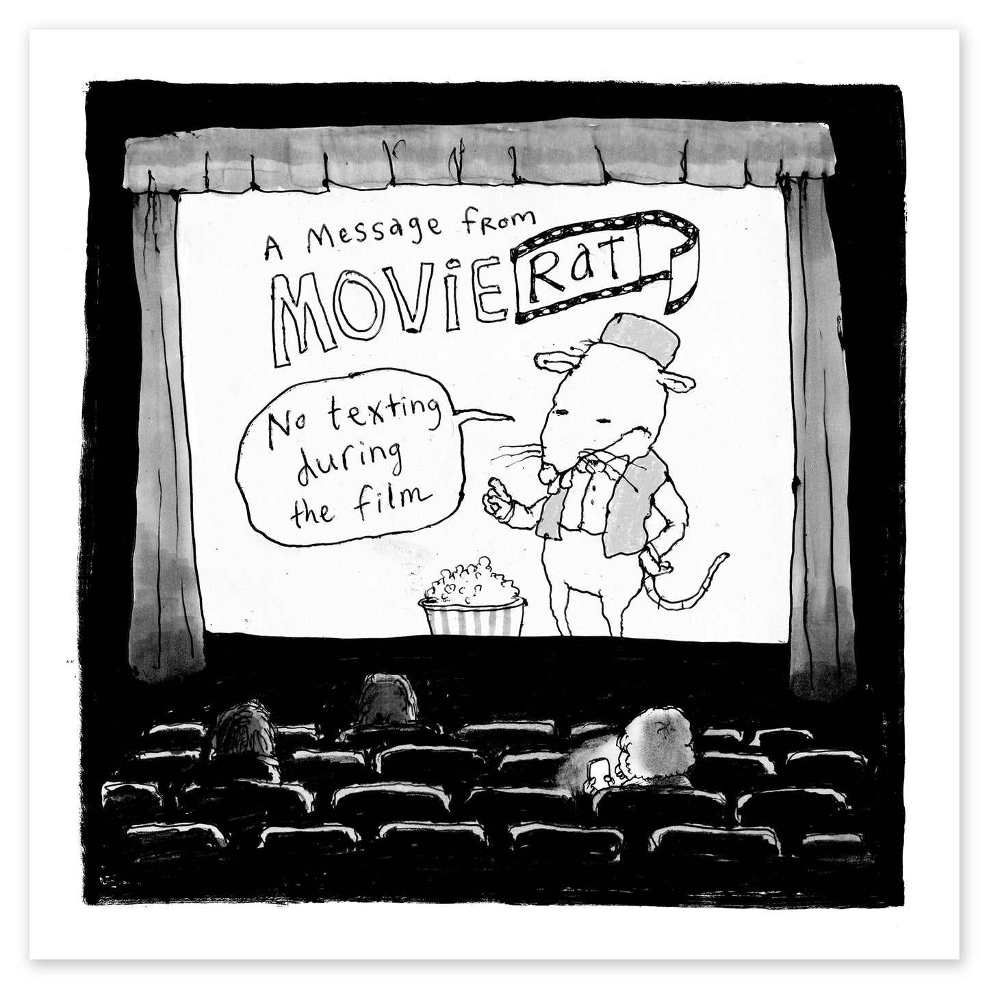 Movie Rat - Two Print Set