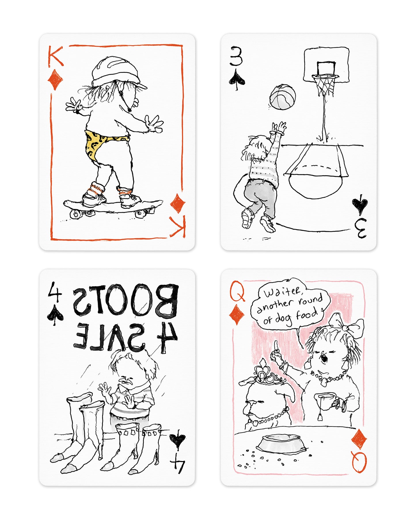 Pants Playing Cards