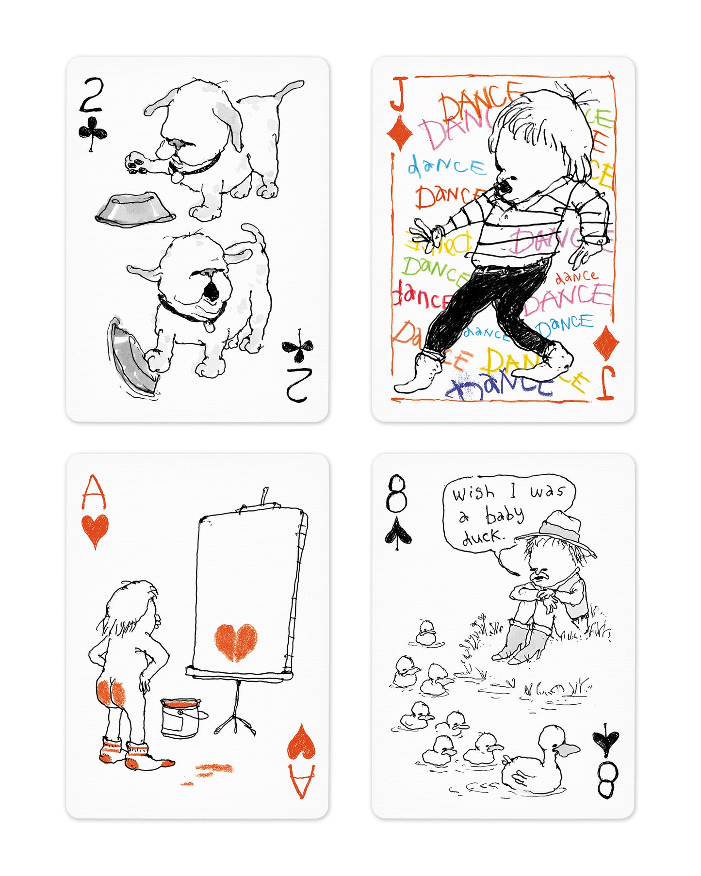 Pants Playing Cards