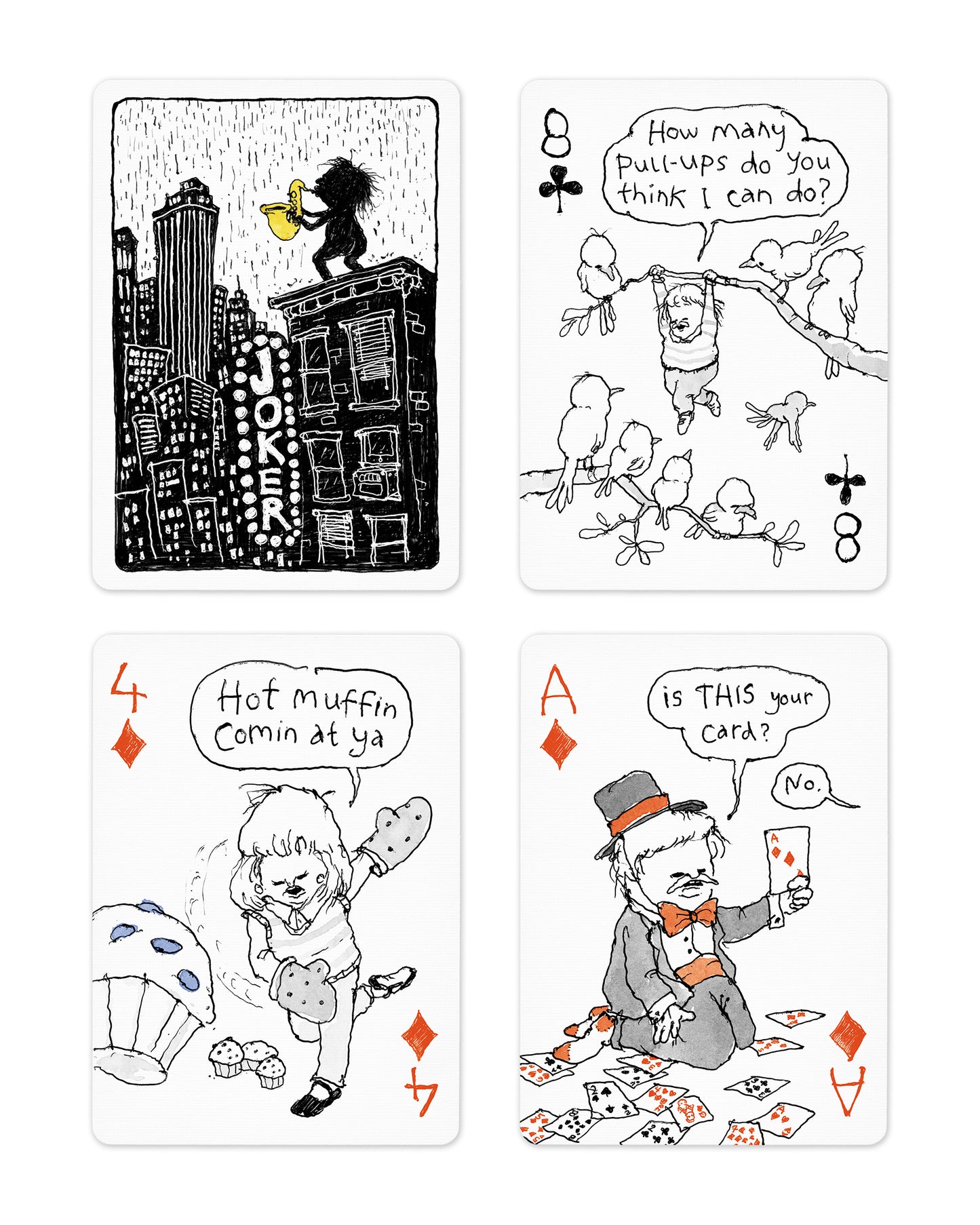 Pants Playing Cards